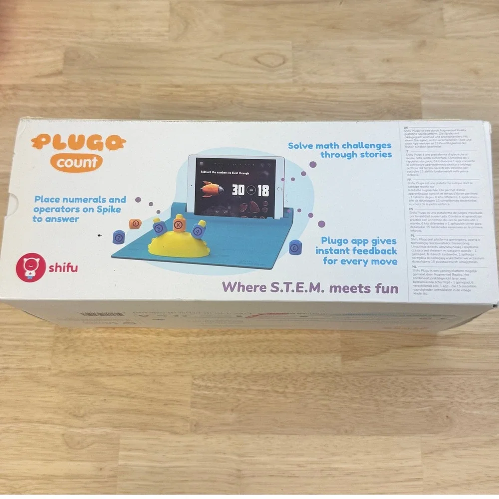 Shifu Plugo Count AR Math Kit Hands-on‎ STEM Toy Shifu020 Ages 4+ iPad Android